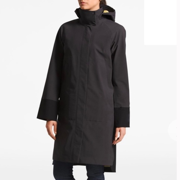 THE NORTH FACE Women's cryos 3L big GTX jacket GORETEX Black Hooded Coat S - Picture 2 of 16